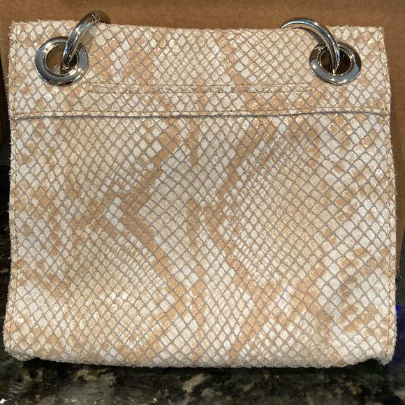 Hammitt Crossbody Bag in Cream and Silver - Picture 11 of 13